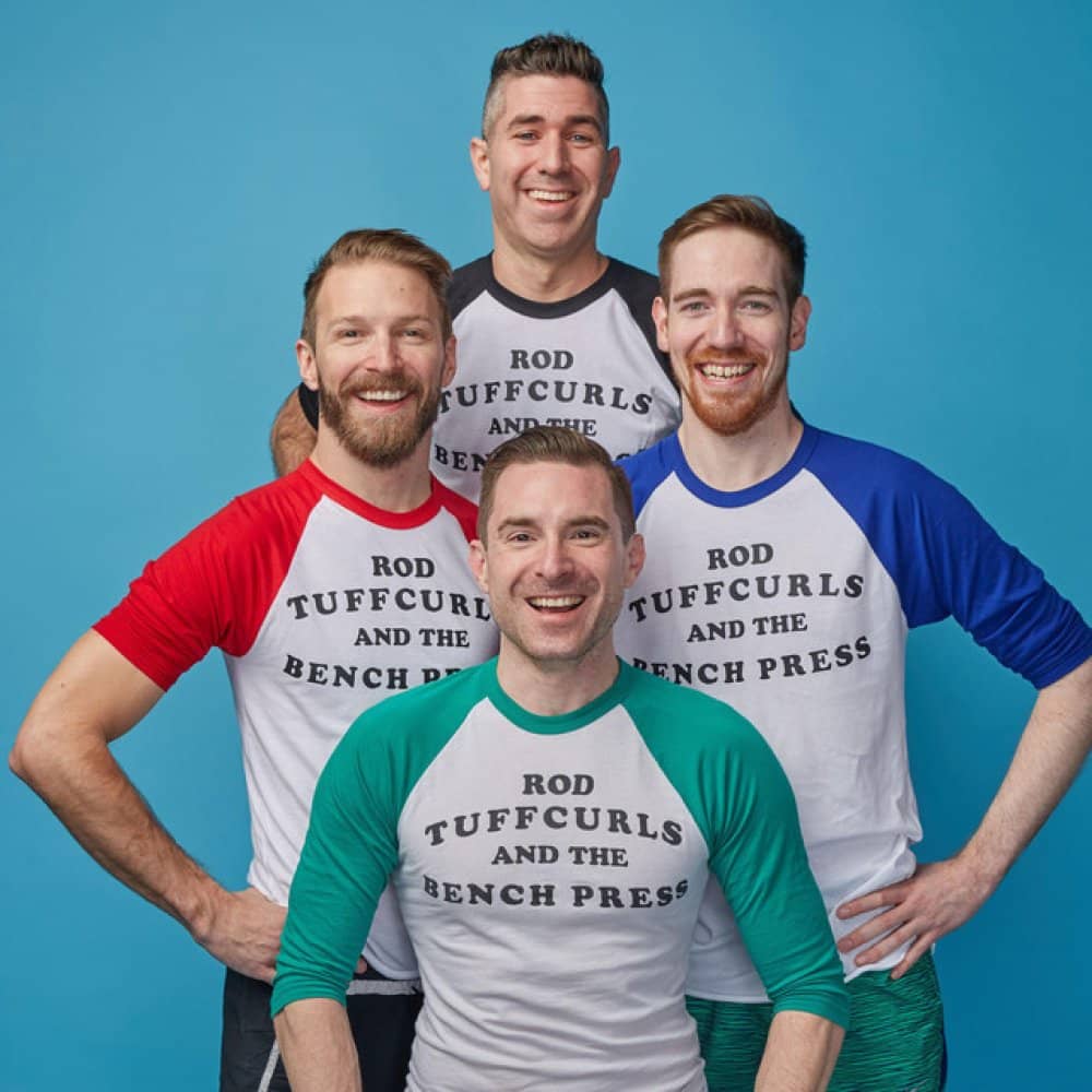 Rod Tuffcurls and the Bench Press events