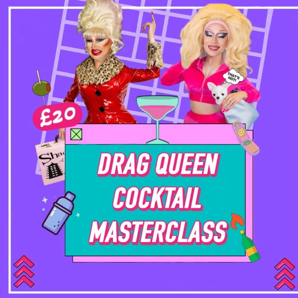 Extravagant Drag Queen Cocktail MasterClass events