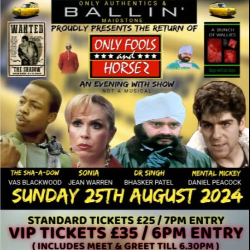 An Evening with Only Fools and Horsez An Evening with Only Fools and Horsez events