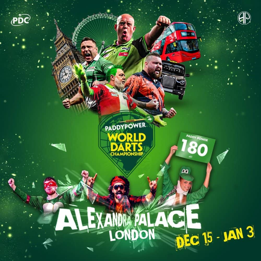 Paddy Power World Darts Championship events