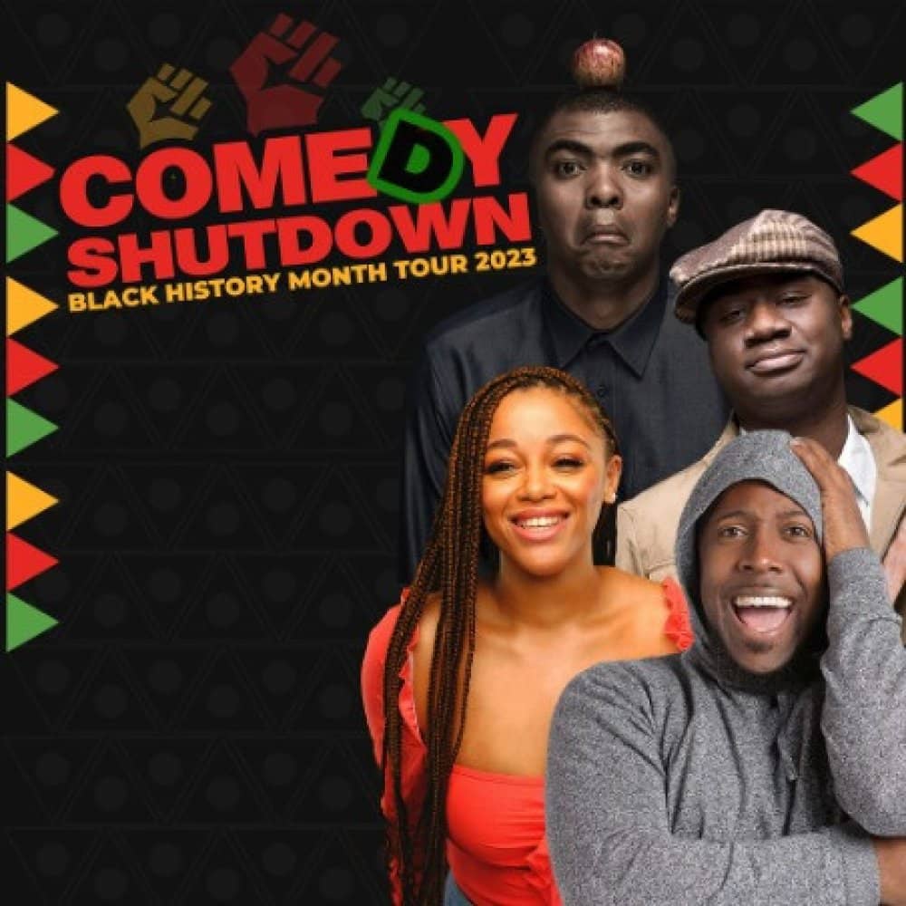 COBO: Comedy Shutdown Black History Month Special events