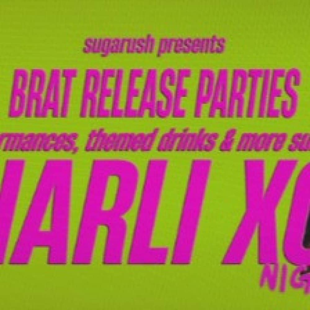 sugarush: Charli XCX Brat Release Party events