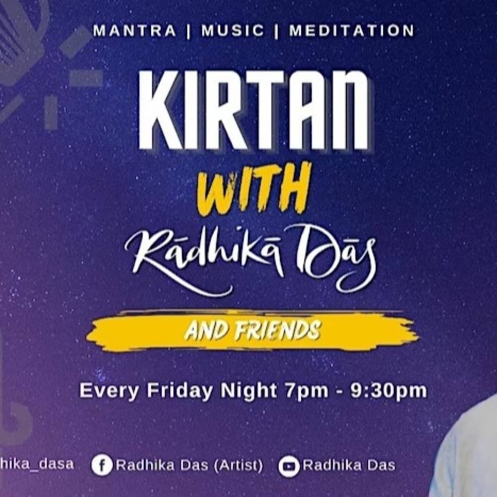 Kirtan with Radhika Das and friends events