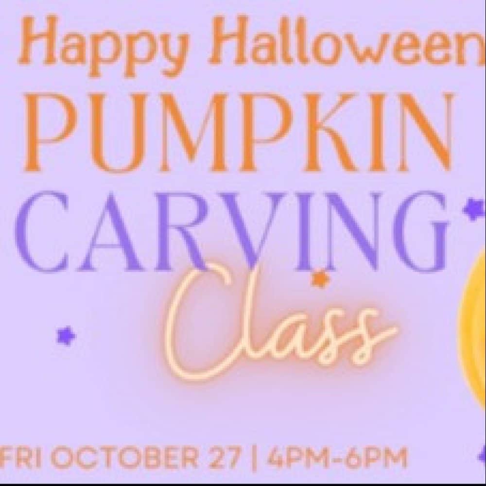 Halloween Pumpkin Carving Class events