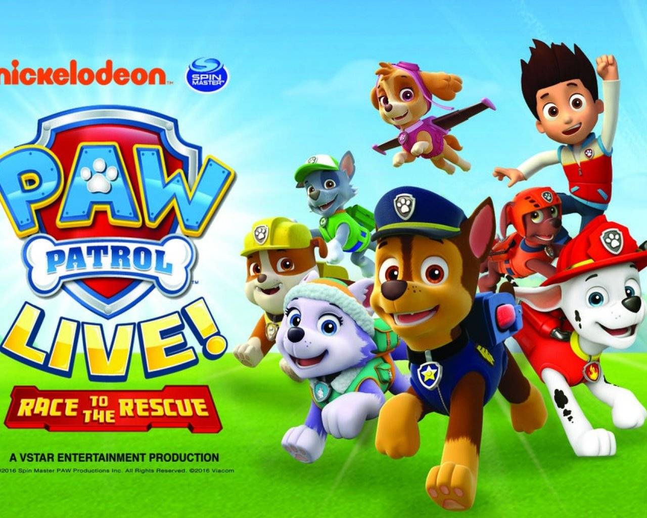 Paw Patrol Live events