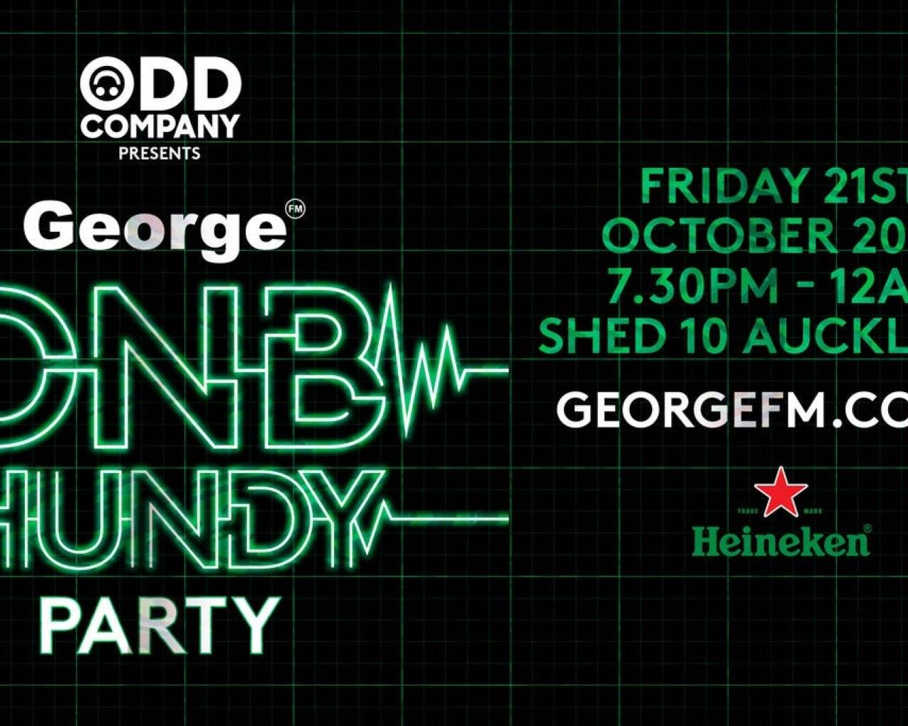 George FM's DNB Hundy Party events