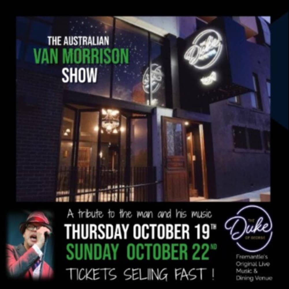 The Australian Van Morrison Show events