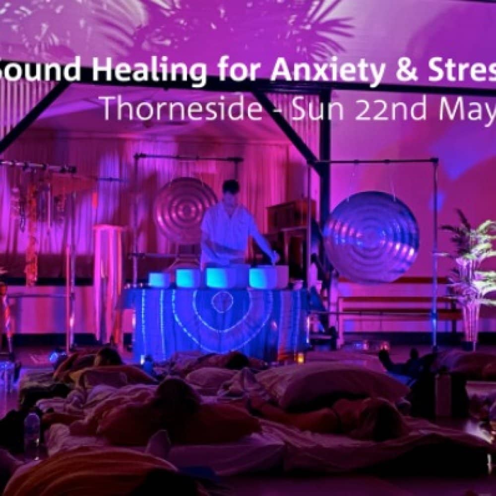 Sound Healing for Anxiety and Stress Relief events