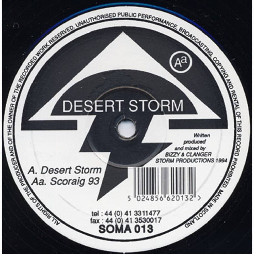 Desert Storm events