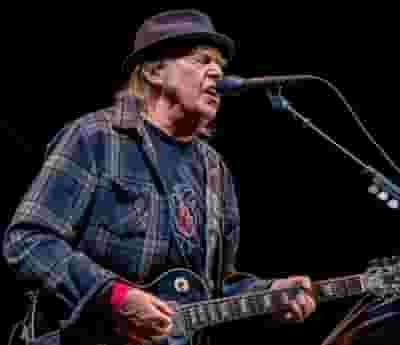 Neil Young blurred poster image