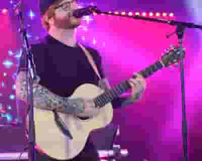 Ed Sheeran tickets blurred poster image