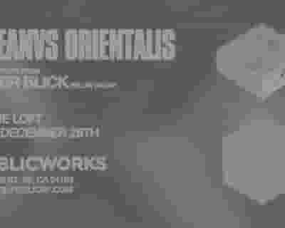 Oceanvs Orientalis tickets blurred poster image