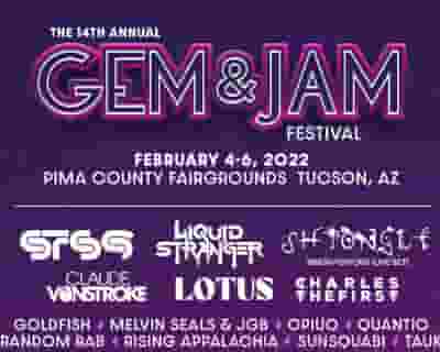 Gem & Jam Festival 2022 tickets blurred poster image