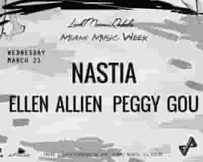 Nastia presents: Ellen Allien + Peggy Gou - Miami Music Week tickets blurred poster image