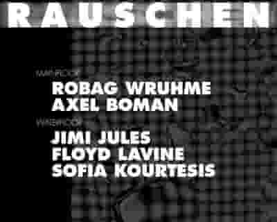 Rauschen with Robag Wruhme, Axel Boman, Jimi Jules, Floyd Lavine and Sofia Kourtesis tickets blurred poster image