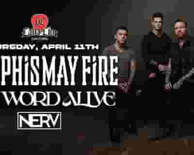 Memphis May Fire with The Word Alive and Nerv tickets blurred poster image