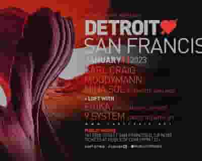 Detroit Love with Carl Craig & Moodymann tickets blurred poster image