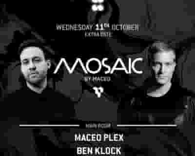 Mosaic by Maceo - Extra Date tickets blurred poster image