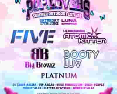 Pop Lovers - Summer Outdoor Festival tickets blurred poster image