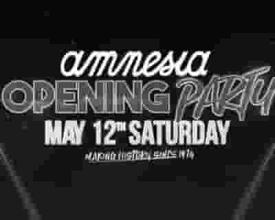 Amnesia opening 2018 tickets blurred poster image
