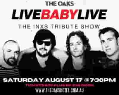 Live Baby Live tickets blurred poster image