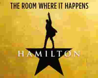 Hamilton tickets blurred poster image