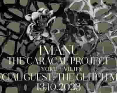 IMANU / The Caracal Project / The Glitch Mob tickets blurred poster image