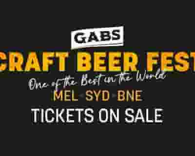 GABS Craft Beer Festival - Sydney Session 2 tickets blurred poster image