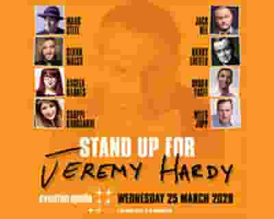 Stand Up for Jeremy Hardy tickets blurred poster image