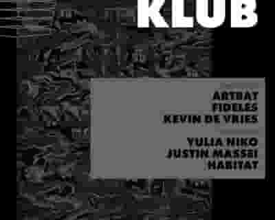 Nachtklub with Artbat, Fideles, Kevin de Vries, Yulia Niko, Justin Massei, Habitat tickets blurred poster image