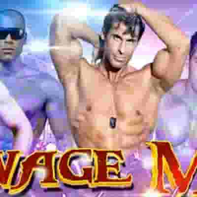 Savage Men Male Revue - Hollywood blurred poster image