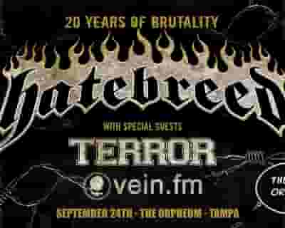 Hatebreed tickets blurred poster image