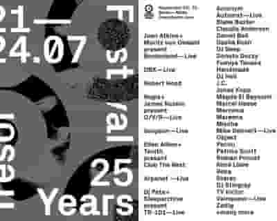 Tresor 25 Years Festival - Day 3 tickets blurred poster image