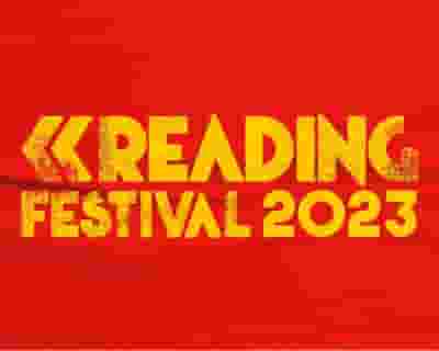 Reading Festival 2023 tickets blurred poster image
