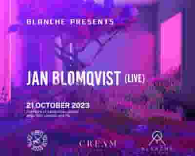 Jan Blomqvist tickets blurred poster image