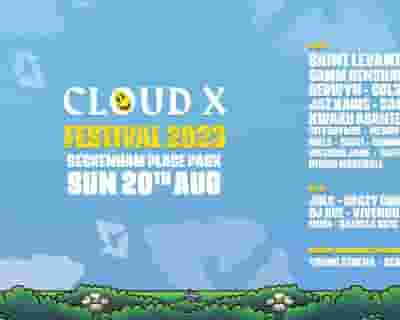 Cloud X Festival 2023 tickets blurred poster image
