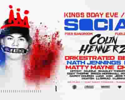'Social' Kings Bday Eve tickets blurred poster image