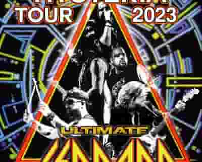 Def Leppard tickets blurred poster image