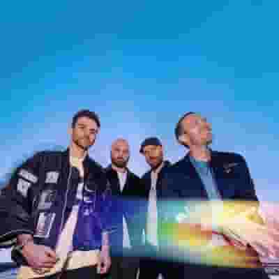 Coldplay blurred poster image