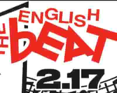 The English Beat tickets blurred poster image