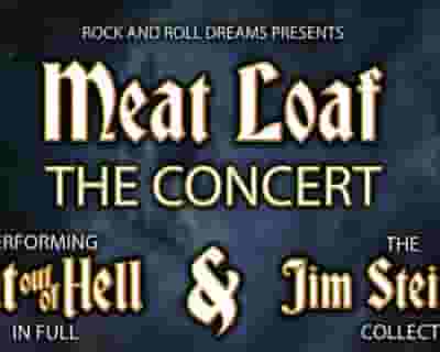 Meatloaf The Concert tickets blurred poster image