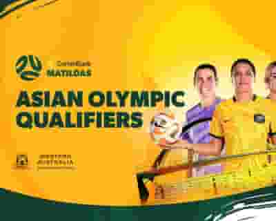 Asian Olympic Qualifiers | Chinese Taipei v Philippines & Matildas v IR Iran tickets blurred poster image