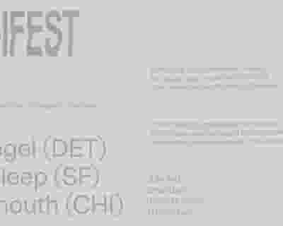 Manifest with FIT Siegel / Doc Sleep / Sassmouth tickets blurred poster image
