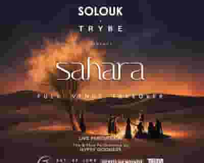 SAHARA tickets blurred poster image