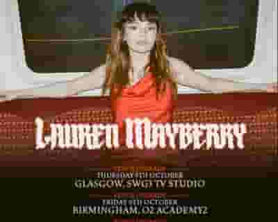 Lauren Mayberry tickets blurred poster image