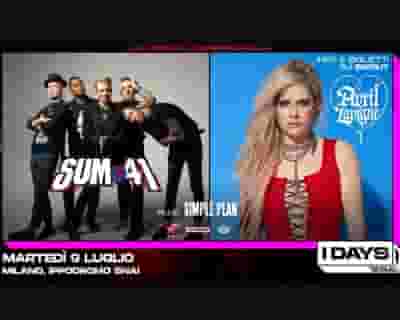 Sum 41 + Avril Lavigne  I-Days 2024 tickets blurred poster image