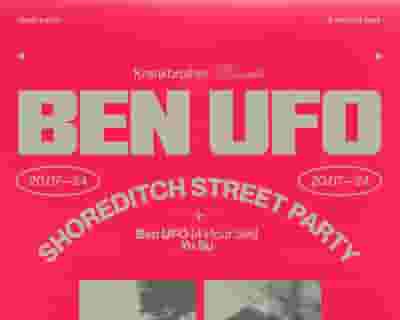 Ben UFO Shoreditch Street Party tickets blurred poster image