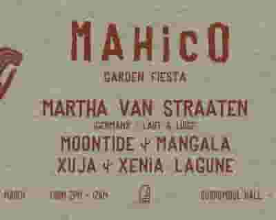 Mahico Garden Fiesta feat Martha Van Straaten tickets blurred poster image