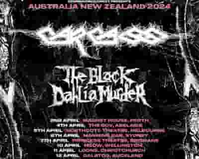Carcass (UK) + The Black Dahlia Murder (USA) tickets blurred poster image