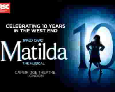 Matilda the Musical tickets blurred poster image